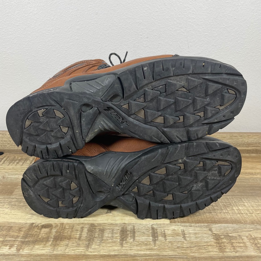 Danner 453 GORE-TEX Waterproof Waxed Leather Hiking Boots Mens 15M Dark Tan 5.5" - Picture 9 of 10